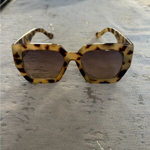 Free People Bel Air Tortoise Shell Sunglasses